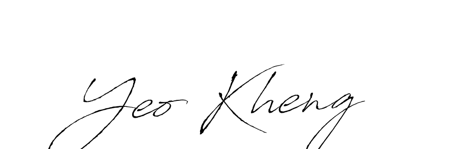Similarly Antro_Vectra is the best handwritten signature design. Signature creator online .You can use it as an online autograph creator for name Yeo Kheng. Yeo Kheng signature style 6 images and pictures png