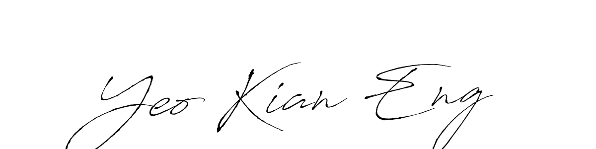 How to Draw Yeo Kian Eng signature style? Antro_Vectra is a latest design signature styles for name Yeo Kian Eng. Yeo Kian Eng signature style 6 images and pictures png