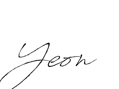 Once you've used our free online signature maker to create your best signature Antro_Vectra style, it's time to enjoy all of the benefits that Yeon name signing documents. Yeon signature style 6 images and pictures png