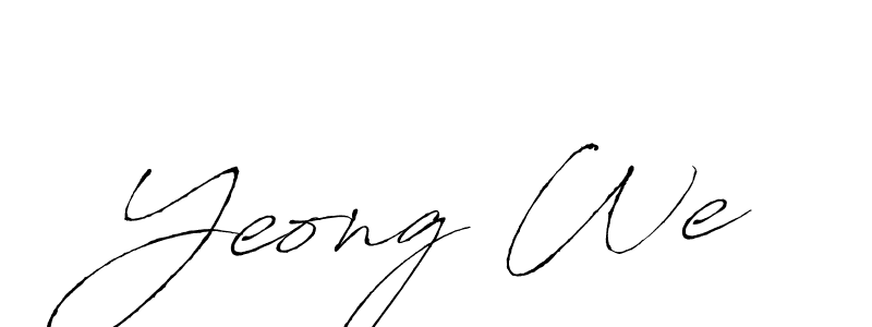 You can use this online signature creator to create a handwritten signature for the name Yeong We. This is the best online autograph maker. Yeong We signature style 6 images and pictures png