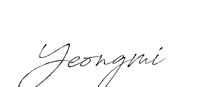 Also You can easily find your signature by using the search form. We will create Yeongmi name handwritten signature images for you free of cost using Antro_Vectra sign style. Yeongmi signature style 6 images and pictures png
