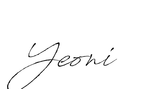 The best way (Antro_Vectra) to make a short signature is to pick only two or three words in your name. The name Yeoni include a total of six letters. For converting this name. Yeoni signature style 6 images and pictures png