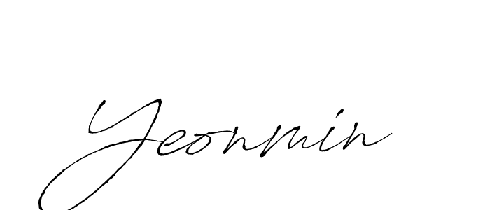 Once you've used our free online signature maker to create your best signature Antro_Vectra style, it's time to enjoy all of the benefits that Yeonmin name signing documents. Yeonmin signature style 6 images and pictures png