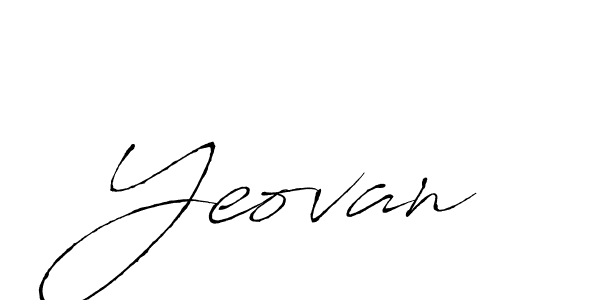 Make a short Yeovan signature style. Manage your documents anywhere anytime using Antro_Vectra. Create and add eSignatures, submit forms, share and send files easily. Yeovan signature style 6 images and pictures png