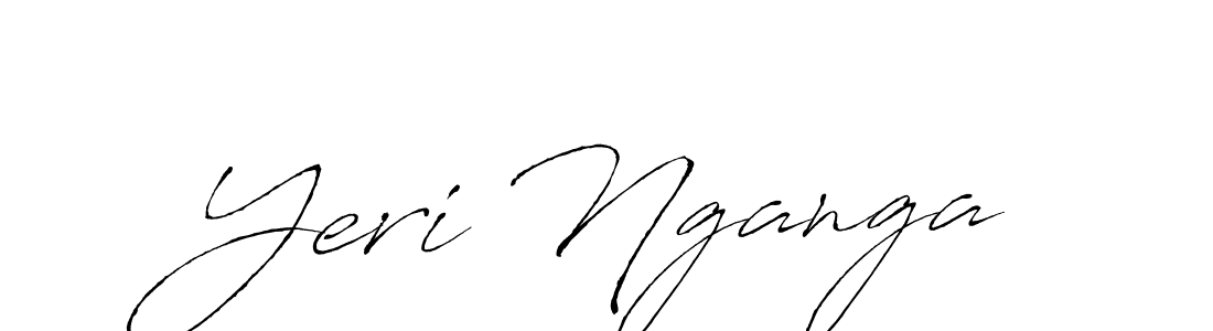 Also we have Yeri Nganga name is the best signature style. Create professional handwritten signature collection using Antro_Vectra autograph style. Yeri Nganga signature style 6 images and pictures png