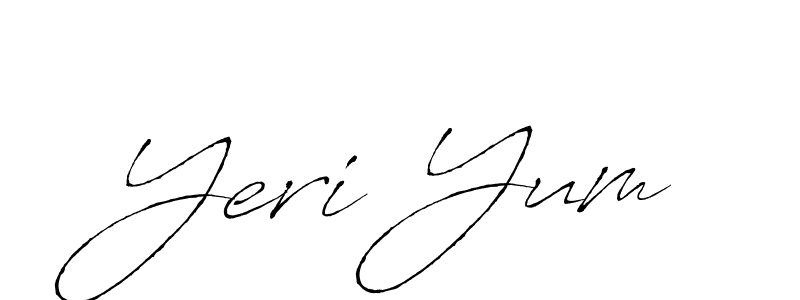 Make a short Yeri Yum signature style. Manage your documents anywhere anytime using Antro_Vectra. Create and add eSignatures, submit forms, share and send files easily. Yeri Yum signature style 6 images and pictures png