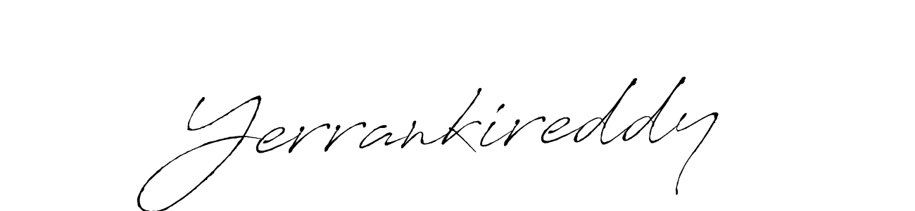 How to Draw Yerrankireddy signature style? Antro_Vectra is a latest design signature styles for name Yerrankireddy. Yerrankireddy signature style 6 images and pictures png