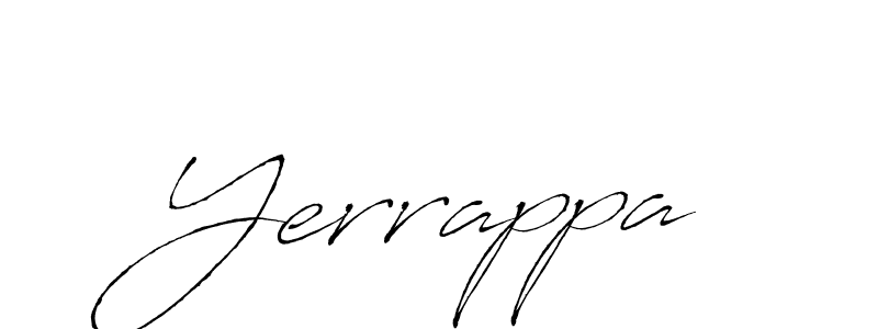 Make a beautiful signature design for name Yerrappa. With this signature (Antro_Vectra) style, you can create a handwritten signature for free. Yerrappa signature style 6 images and pictures png