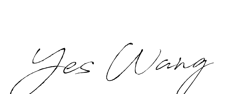 if you are searching for the best signature style for your name Yes Wang. so please give up your signature search. here we have designed multiple signature styles  using Antro_Vectra. Yes Wang signature style 6 images and pictures png