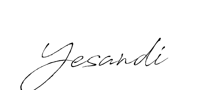Once you've used our free online signature maker to create your best signature Antro_Vectra style, it's time to enjoy all of the benefits that Yesandi name signing documents. Yesandi signature style 6 images and pictures png