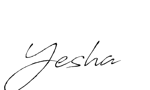 Once you've used our free online signature maker to create your best signature Antro_Vectra style, it's time to enjoy all of the benefits that Yesha name signing documents. Yesha signature style 6 images and pictures png