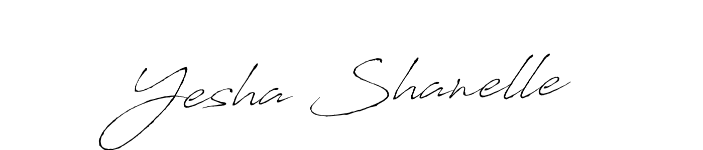This is the best signature style for the Yesha Shanelle name. Also you like these signature font (Antro_Vectra). Mix name signature. Yesha Shanelle signature style 6 images and pictures png