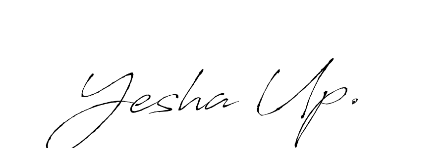 You should practise on your own different ways (Antro_Vectra) to write your name (Yesha Up.) in signature. don't let someone else do it for you. Yesha Up. signature style 6 images and pictures png