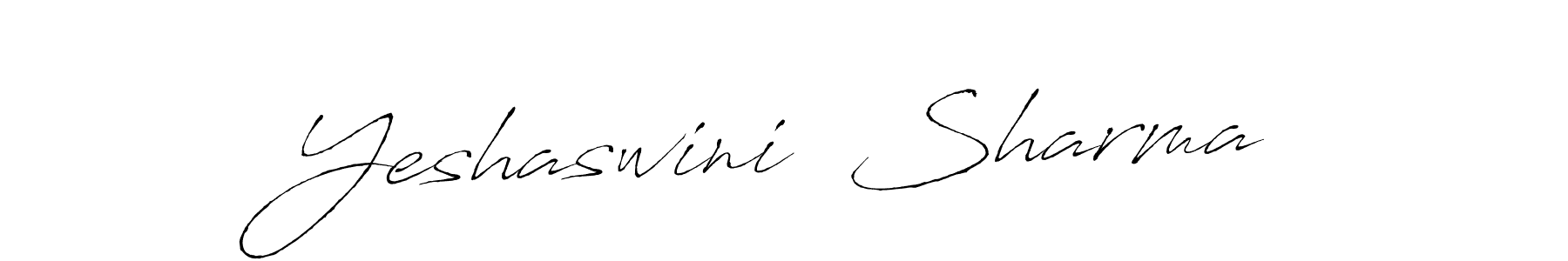 Use a signature maker to create a handwritten signature online. With this signature software, you can design (Antro_Vectra) your own signature for name Yeshaswini  Sharma. Yeshaswini  Sharma signature style 6 images and pictures png