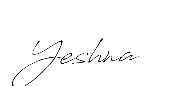 Best and Professional Signature Style for Yeshna. Antro_Vectra Best Signature Style Collection. Yeshna signature style 6 images and pictures png