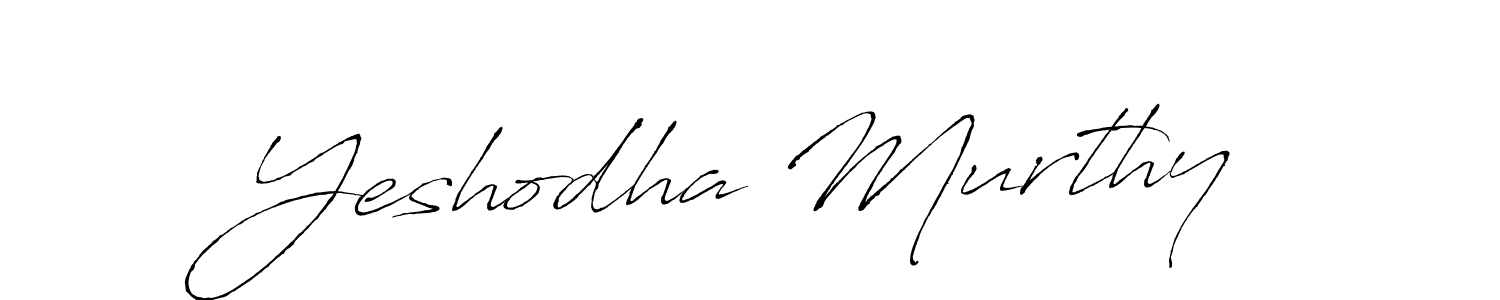 Antro_Vectra is a professional signature style that is perfect for those who want to add a touch of class to their signature. It is also a great choice for those who want to make their signature more unique. Get Yeshodha Murthy name to fancy signature for free. Yeshodha Murthy signature style 6 images and pictures png