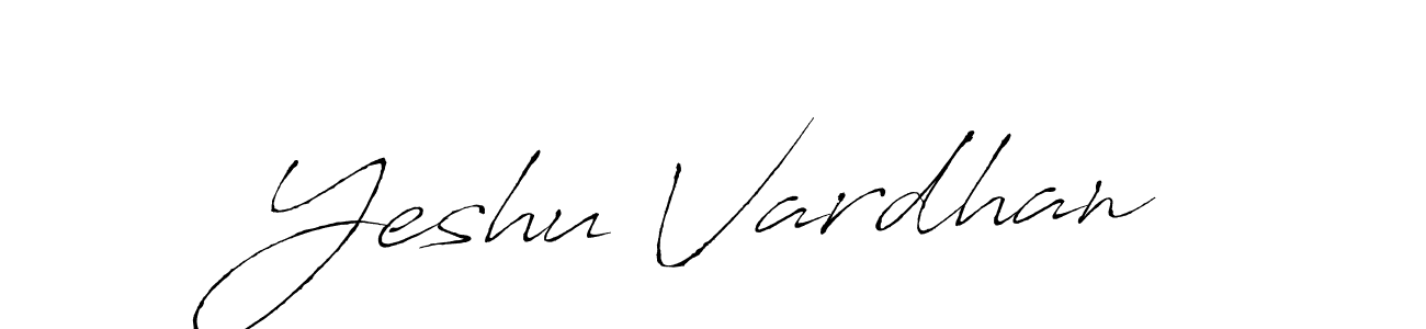 You can use this online signature creator to create a handwritten signature for the name Yeshu Vardhan. This is the best online autograph maker. Yeshu Vardhan signature style 6 images and pictures png