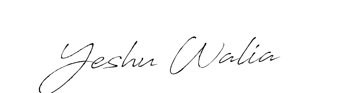 if you are searching for the best signature style for your name Yeshu Walia. so please give up your signature search. here we have designed multiple signature styles  using Antro_Vectra. Yeshu Walia signature style 6 images and pictures png