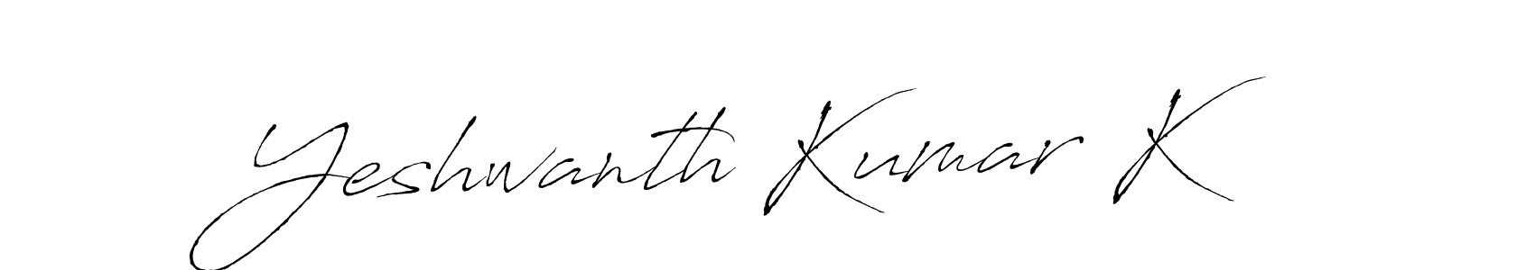 See photos of Yeshwanth Kumar K official signature by Spectra . Check more albums & portfolios. Read reviews & check more about Antro_Vectra font. Yeshwanth Kumar K signature style 6 images and pictures png