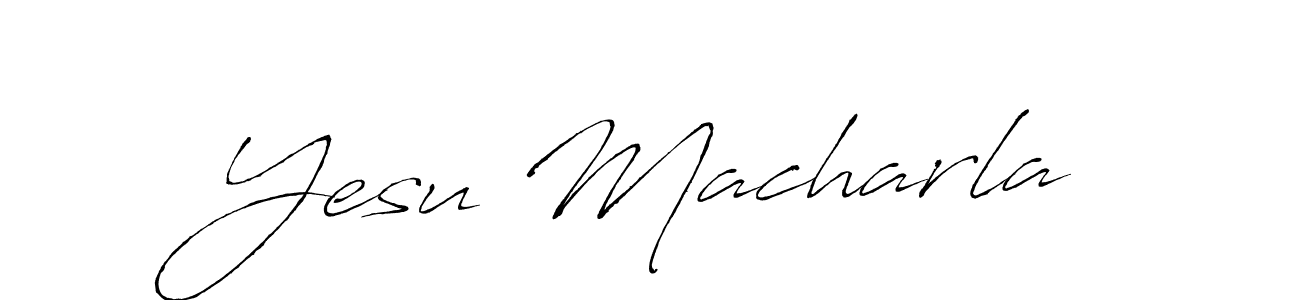 Once you've used our free online signature maker to create your best signature Antro_Vectra style, it's time to enjoy all of the benefits that Yesu Macharla name signing documents. Yesu Macharla signature style 6 images and pictures png