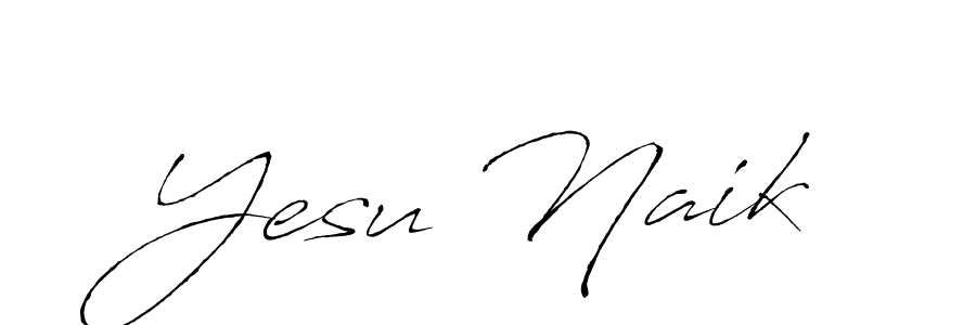 How to make Yesu Naik signature? Antro_Vectra is a professional autograph style. Create handwritten signature for Yesu Naik name. Yesu Naik signature style 6 images and pictures png