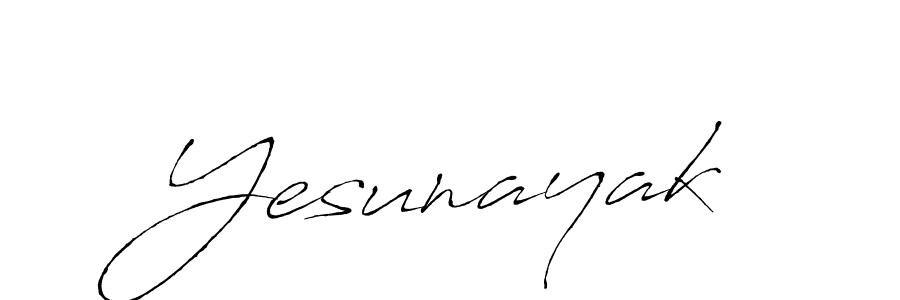 How to make Yesunayak name signature. Use Antro_Vectra style for creating short signs online. This is the latest handwritten sign. Yesunayak signature style 6 images and pictures png