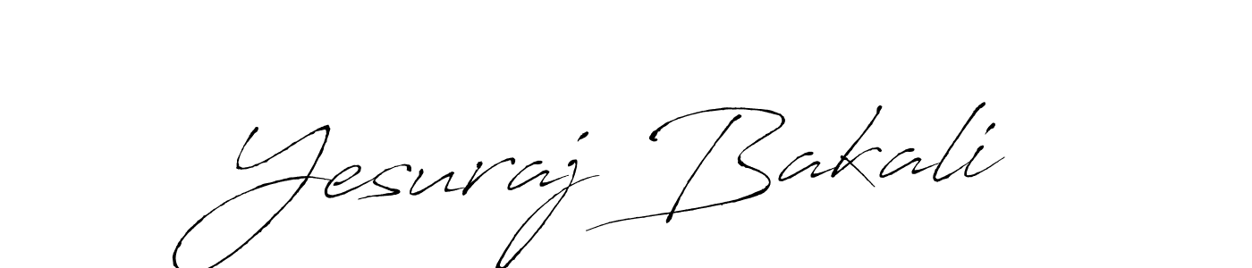 How to make Yesuraj Bakali signature? Antro_Vectra is a professional autograph style. Create handwritten signature for Yesuraj Bakali name. Yesuraj Bakali signature style 6 images and pictures png