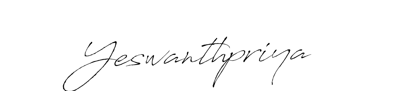 Also You can easily find your signature by using the search form. We will create Yeswanthpriya name handwritten signature images for you free of cost using Antro_Vectra sign style. Yeswanthpriya signature style 6 images and pictures png