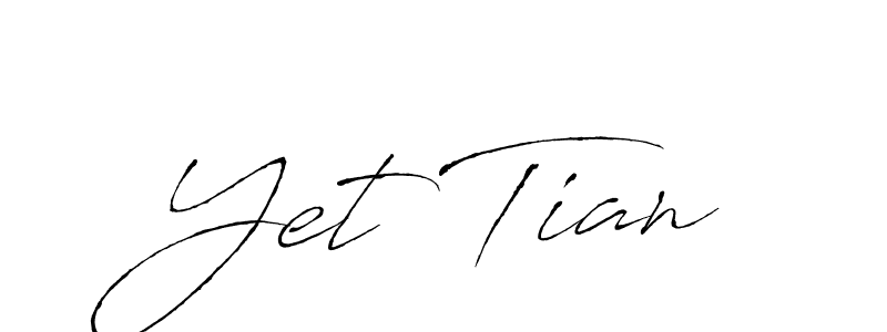 See photos of Yet Tian official signature by Spectra . Check more albums & portfolios. Read reviews & check more about Antro_Vectra font. Yet Tian signature style 6 images and pictures png