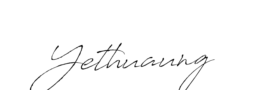 Also You can easily find your signature by using the search form. We will create Yethuaung name handwritten signature images for you free of cost using Antro_Vectra sign style. Yethuaung signature style 6 images and pictures png