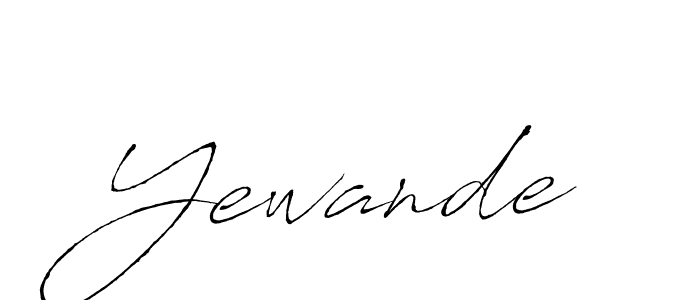 How to Draw Yewande signature style? Antro_Vectra is a latest design signature styles for name Yewande. Yewande signature style 6 images and pictures png