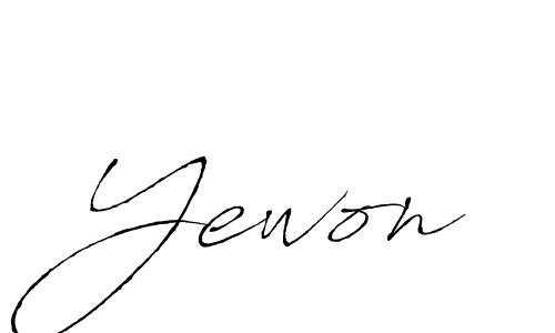 You should practise on your own different ways (Antro_Vectra) to write your name (Yewon) in signature. don't let someone else do it for you. Yewon signature style 6 images and pictures png