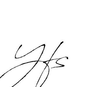 The best way (Antro_Vectra) to make a short signature is to pick only two or three words in your name. The name Yfs include a total of six letters. For converting this name. Yfs signature style 6 images and pictures png