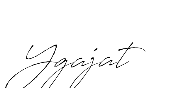 Design your own signature with our free online signature maker. With this signature software, you can create a handwritten (Antro_Vectra) signature for name Ygajat. Ygajat signature style 6 images and pictures png