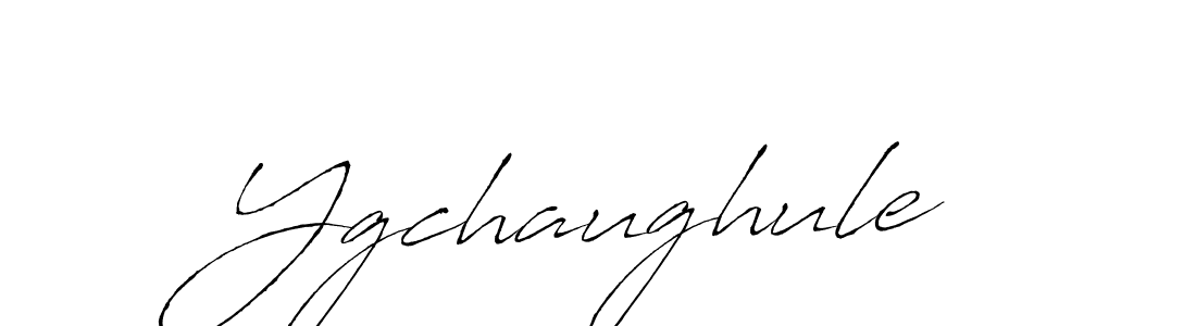 Use a signature maker to create a handwritten signature online. With this signature software, you can design (Antro_Vectra) your own signature for name Ygchaughule. Ygchaughule signature style 6 images and pictures png
