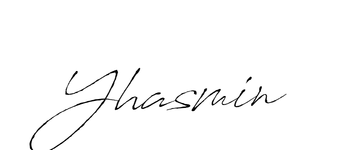 Design your own signature with our free online signature maker. With this signature software, you can create a handwritten (Antro_Vectra) signature for name Yhasmin. Yhasmin signature style 6 images and pictures png