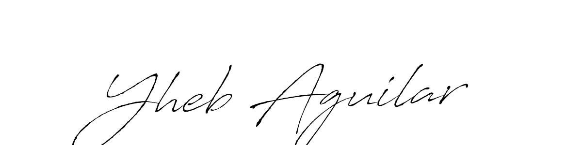 Best and Professional Signature Style for Yheb Aguilar. Antro_Vectra Best Signature Style Collection. Yheb Aguilar signature style 6 images and pictures png