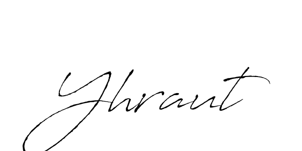 It looks lik you need a new signature style for name Yhraut. Design unique handwritten (Antro_Vectra) signature with our free signature maker in just a few clicks. Yhraut signature style 6 images and pictures png