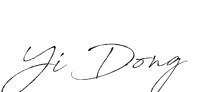 Also we have Yi Dong name is the best signature style. Create professional handwritten signature collection using Antro_Vectra autograph style. Yi Dong signature style 6 images and pictures png