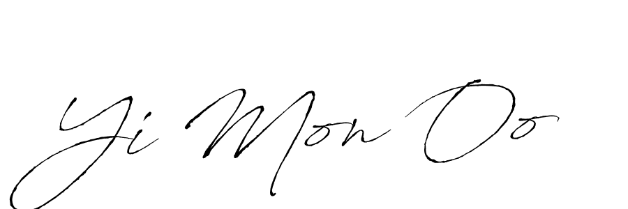 How to Draw Yi Mon Oo signature style? Antro_Vectra is a latest design signature styles for name Yi Mon Oo. Yi Mon Oo signature style 6 images and pictures png