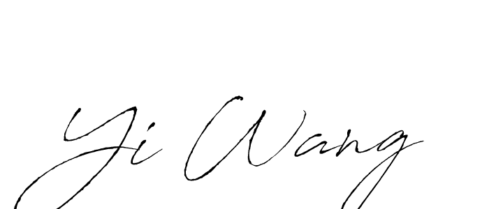 Also we have Yi Wang name is the best signature style. Create professional handwritten signature collection using Antro_Vectra autograph style. Yi Wang signature style 6 images and pictures png