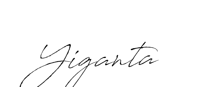 How to Draw Yiganta signature style? Antro_Vectra is a latest design signature styles for name Yiganta. Yiganta signature style 6 images and pictures png