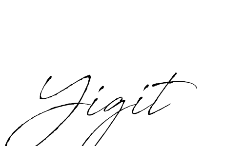 Create a beautiful signature design for name Yigit. With this signature (Antro_Vectra) fonts, you can make a handwritten signature for free. Yigit signature style 6 images and pictures png