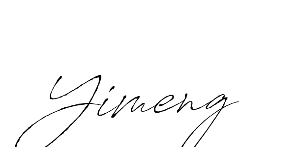 Similarly Antro_Vectra is the best handwritten signature design. Signature creator online .You can use it as an online autograph creator for name Yimeng. Yimeng signature style 6 images and pictures png