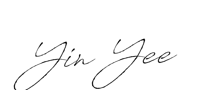 The best way (Antro_Vectra) to make a short signature is to pick only two or three words in your name. The name Yin Yee include a total of six letters. For converting this name. Yin Yee signature style 6 images and pictures png