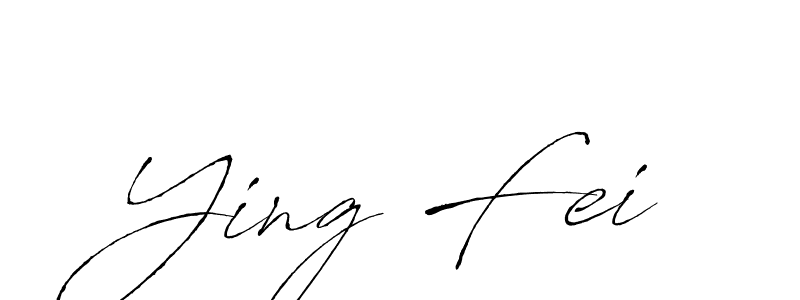Use a signature maker to create a handwritten signature online. With this signature software, you can design (Antro_Vectra) your own signature for name Ying Fei. Ying Fei signature style 6 images and pictures png