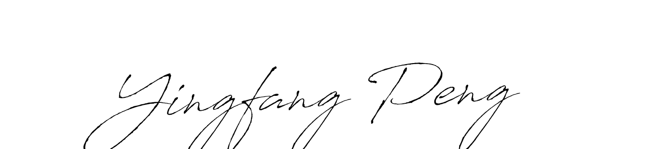 Also we have Yingfang Peng name is the best signature style. Create professional handwritten signature collection using Antro_Vectra autograph style. Yingfang Peng signature style 6 images and pictures png