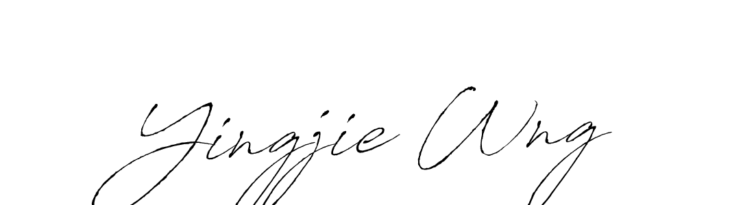 Best and Professional Signature Style for Yingjie Wng. Antro_Vectra Best Signature Style Collection. Yingjie Wng signature style 6 images and pictures png