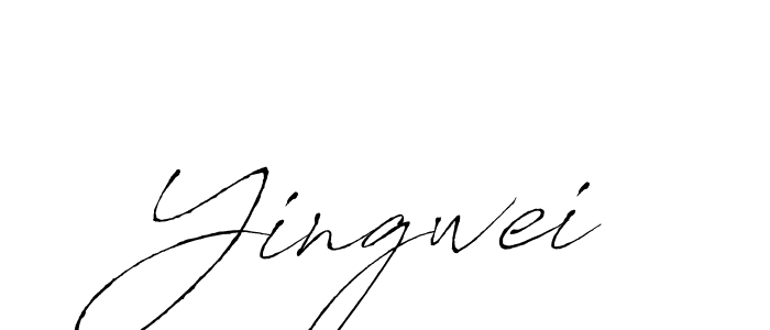 Also we have Yingwei name is the best signature style. Create professional handwritten signature collection using Antro_Vectra autograph style. Yingwei signature style 6 images and pictures png