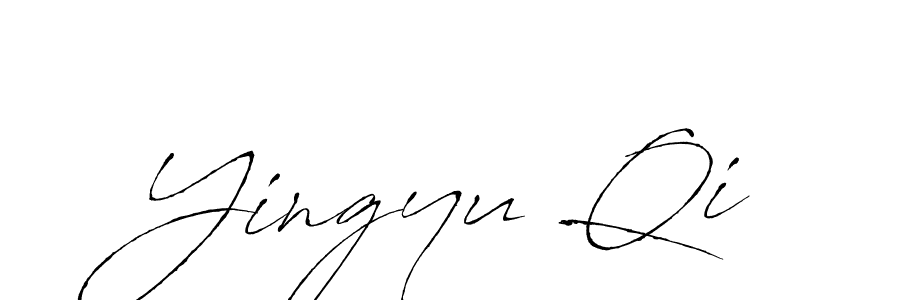 Once you've used our free online signature maker to create your best signature Antro_Vectra style, it's time to enjoy all of the benefits that Yingyu Qi name signing documents. Yingyu Qi signature style 6 images and pictures png